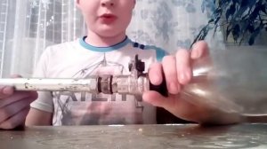 воздушка из бутылки и крана