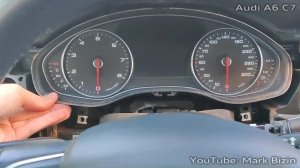 Audi A6 C7 Снятие и полировка приборной панели / Removing and polishing the dashboard  A6C7