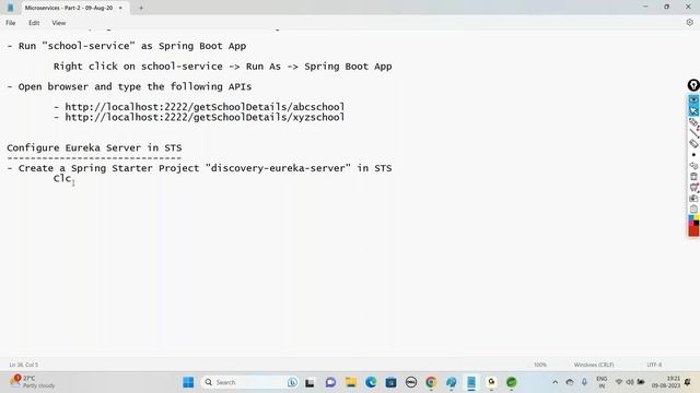 Full Stack Java Developer Course | Session - 49 | Microservices using Spring Boot | Eureka Server