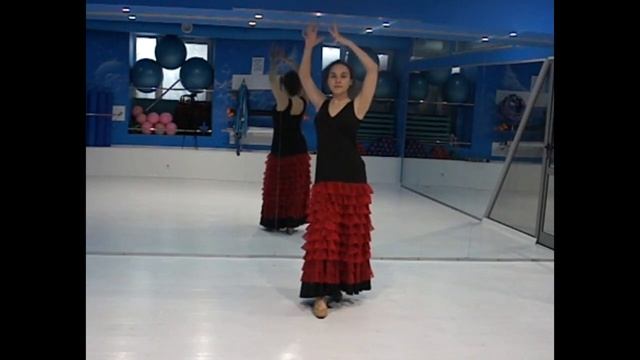Как танцевать фламенко Уроки фламенко для начинающих Урок 11 Скручивание Flamenco lessons free