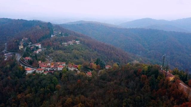 TURIN TORINO ?? Drone Aerial 4K Basilica di Superga Piemonte ITALY