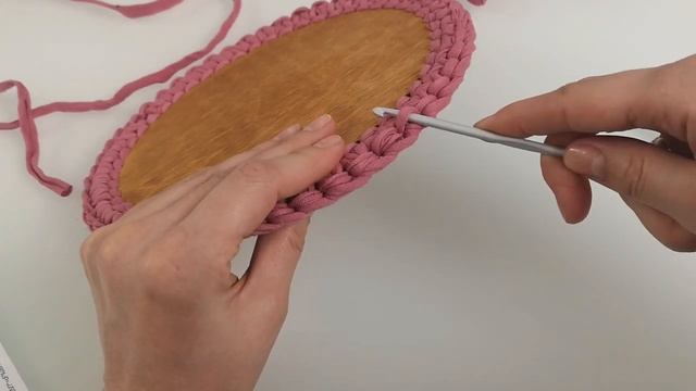 Шкатулка из трикотажной пряжи крючкомЧасть - 1Crochet box of yarn