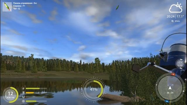 За трофейной щукой со спиннингом на озере Комариное. смотреть онлайн