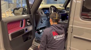 Противоугонка   блокировка педали на примере G-Class