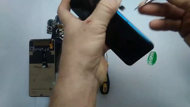 Honor 20s замена разбитого дисплея. смотреть онлайн