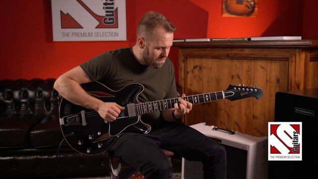 2020 Gibson ES 335 64 Trini Lopez Murphy Lab Ultra Light Aged | Guitar Demo смотреть онлайн