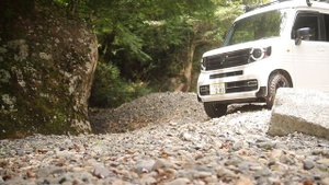オックンの車が変わりました。HONDA N-VAN 4WD ターボ サスとタイヤでインチアップ