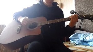 Виктор Цой - "Перемен" на гитаре