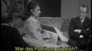 Maria Callas - Interview with Pierre Desgraupes and Luchino Visconti (1969)