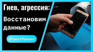 Что делать, если бьешь телефон об стену? Восстановление данных.