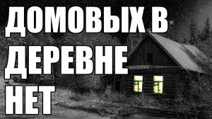 Страшные истории. ДОМОВЫХ в ДЕРЕВНЕ нет.