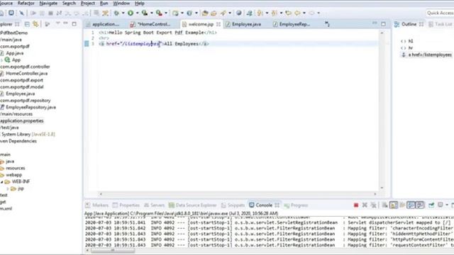 Spring Boot Pdf Generation Example | How To Export Data to Pdf in Java | Export Data to Pdf смотреть онлайн
