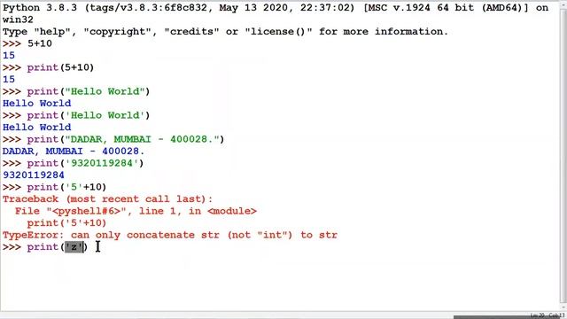 Core Python for Beginners | Session-1 | Ganesh Sir of A-PLUS | on Sat 30-05-2020 | Intro. to Python смотреть онлайн