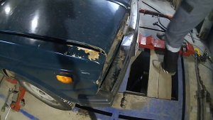 Ваз 07.ремонт морды.Auto Body repair.Как вытянуть...