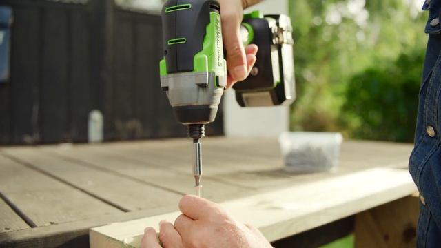 24v Greenworks Impact Drill смотреть онлайн