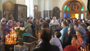 Молебен в день прославления иконы Божией Матери Отрада и Утешение