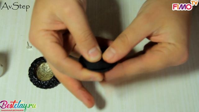 Мастер-класс: Серьги из полимерной глины FIMO/polymer clay tutorial смотреть онлайн