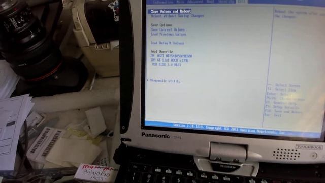 How to boot from USB in Panasonic CF-19 смотреть онлайн