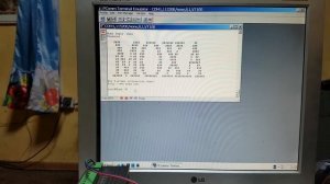 Запуск MOXA IA240  особенности кабеля Console и настройки терминала
