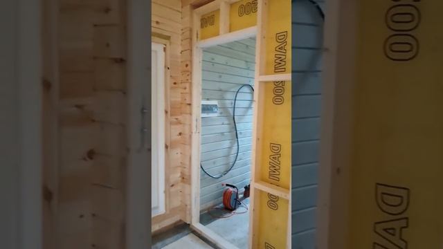 Внешняя отделка дома из профилированного бруса