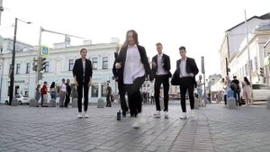 PAPA AMERICANO SHUFFLE DANCE ? ТИК ТОКЕРЫ УСТРОИЛИ ТАНЦЫ В ПАРКЕ !.mp4