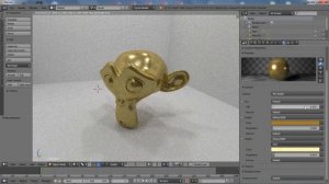 Создание металла и пластика в Blender 2.78 Cycles