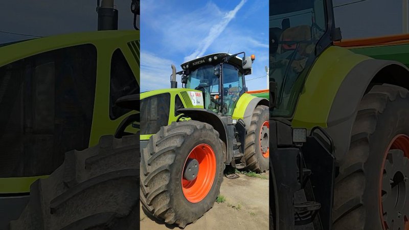 Claas -ный , но зеленый #tractor #shorts #фермер