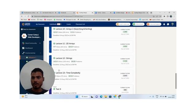 Java full Stack frontend and backend development course || Pay after placement || coding ninjas ||