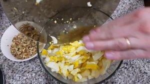 Салат за 1 минуту Курочка-ряба.