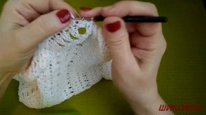 Шикарное вязание крючком  Летняя блузка