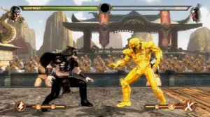Mortal Kombat 9 - All Fatalities & X-Rays on Golden Sektor Costume Mod 4K Ultra HD Gameplay Mods