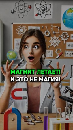 🔥🧲 МАГНИТ ЛЕТАЕТ! И это не магия