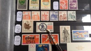 ФИЛАТЕЛИЯ: Германия 1977-78 гг. обзор №7. Пополнение с Авито.