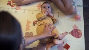 Упражнение для подготовки к ползанию