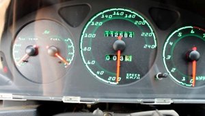 RGB приборка с тахометром на Daewoo sens