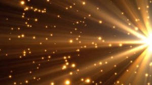 Bright Golden Light And Particles 4k Relaxing Screensaver