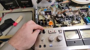 Профилактика настройка катушечного магнитофона Sony tc-7960 часть 4