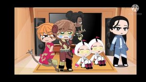 Teen titans go react to miss wanna die || Memem ||