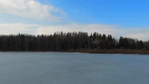 Озеро Бабинское зимняя рыбалка\\ Завершение сезона, последний лед