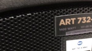 Unboxing of RCF ART-712 A mk4 & Sound testing by Dj Rad (round 2)