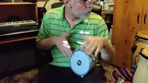 Solo Riffing on the MEINL Darbuka Silver 5 7/8 in. head