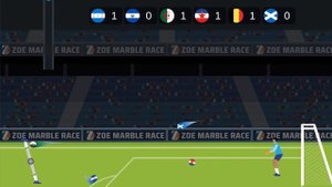 WORLD CUP 1982 Beat The Keeper Marble Race    Group Stage