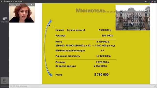 Доходная недвижимость Наталия Закхайм