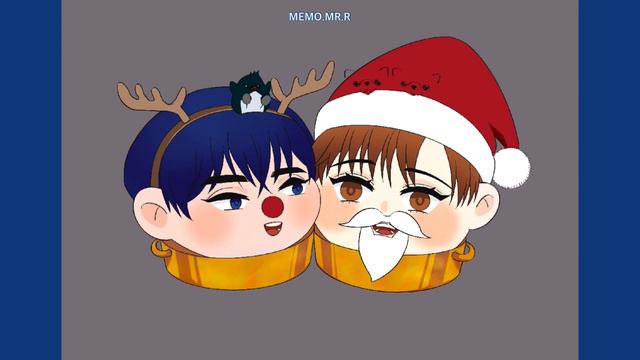 Speed paint fan art #แฟนผมงานยุ่ง(3121) #merrychristmas 2022 | MEMO.MR.R смотреть онлайн