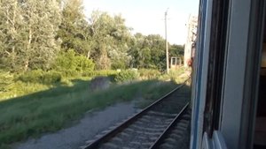 Чоп - Захонь. Пересечение украино-венгерской границы.