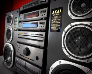 AKAI MX-950 RARE  Vintage Stereo Component System-ЯПОНИЯ-1991 ГОД музыкальный центр