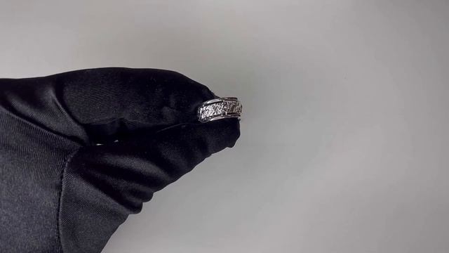 Пара обручальных колец из белого золота и бриллиантов FOIL DIAMOND COMBO смотреть онлайн