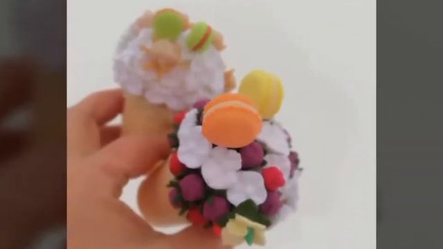 Мороженое из полимерной глины! смотреть онлайн