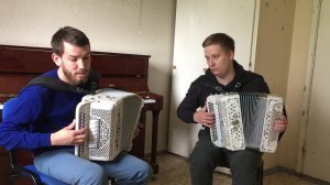 С.Сметанин "Как по морю" исполняет дуэт гармонистов Сергей Петров и Сергей Громов"