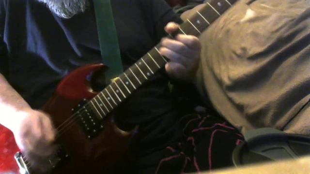 Styx - Too Much Time On My Hands - $100 Epiphone SG with Dimarzio and Improvisation смотреть онлайн